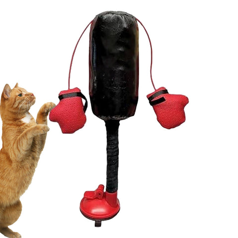 Portable Cat Punching Bag Toy Interactive Indoor Cats Kitten Toy
