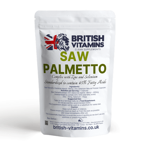 Saw Palmetto 400mg with Zinc and Selenium