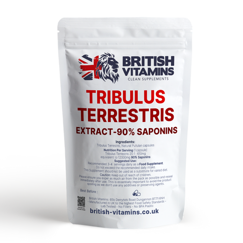 Tribulus Terrestris Natural Supplement Health & Beauty:Vitamins & Lifestyle Supplements:Vitamins & Minerals British Vitamins 5 Capsules ( Sample )
